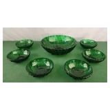 Anchor Hocking Emerald Forest Set