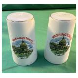 Set of Washington DC salt and pepper shakers