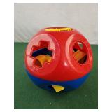 Vintage Tupperware Shape O Ball Shape Sorter Toy