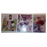 (3) All Star Cards Magazines - Facsimile Signed