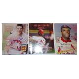 (3) All Star Cards Magazines - Facsimile Signed