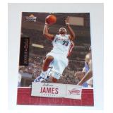 LeBron James Upper Deck Rookie Debut Basketball
