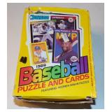 Vintage 1989 Donruss Baseball Wax Box Full of