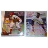 (2) All Star Cards Magazines - Facsimile Signed