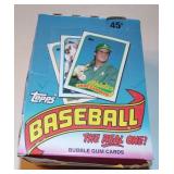 Vintage 1989 Topps Baseball Wax Box Full of Cards