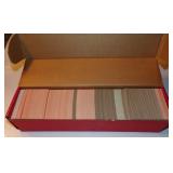 Long Box Full of Vintage Baseball Trading Cards