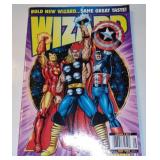 Vintage Wizard Comic Book Magazine - Thor, Iron