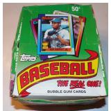 1990 Topps Baseball Wax Box Full with 1990 Topps