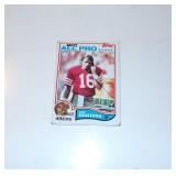 Vintage 1982 Joe Montana Topps Football Card