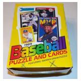Vintage 1989 Donruss Baseball Wax Box Full of