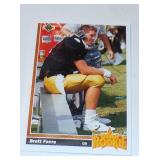 1991 Upper Deck Brett Favre Star Rookie Football