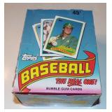 Vintage 1989 Topps Baseball Wax Box Full of 1989