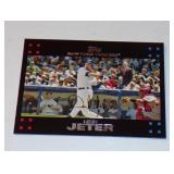 Derek Jeter Topps Baseball Card #40 w/ Mickey