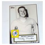 Topps Mickey Mantle 1952 Style Baseball Card MMS9