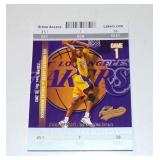 Fleer Authentix Kobe Bryant Basketball Card