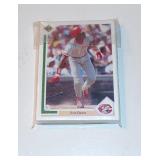 Vintage 1991 Upper Deck Cincinnati Reds Team Set