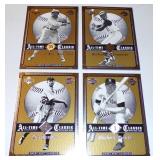 (4) Upper Deck All-Time Classic Baseball Cards -