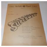 Vintage Superman Extra Daily Planet Paper