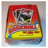 Vintage 1988 Topps Baseball Wax Box with Cards -