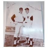 Roger Maris & Mickey Mantle 14" x 11" Picture w/
