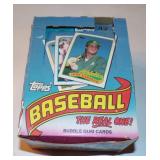 Vintage 1989 Topps Baseball Wax Box Full of Cards