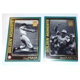 Topps Golden Moments Roger Maris & Hank Aaron
