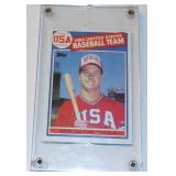 1985 Topps Mark McGwire USA Rookie Baseball Card