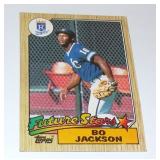 1987 Topps Bo Jackson Future Stars Rookie