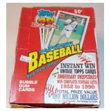 1991 Topps Baseball Wax Box Full with 1991 Topps