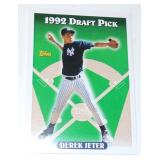 1992 Derek Jeter Topps Draft Pick Rookie Card