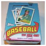 Vintage 1989 Topps Baseball Wax Box Full of Cards
