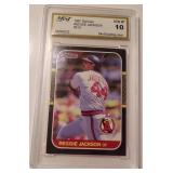 1987 Donruss Reggie Jackson #210 Graded Mint