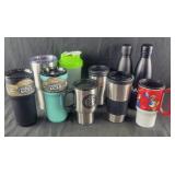 Group of Insulated Cups, Stainless Water Bottle