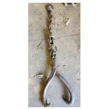 VINTAGE TIMBER LOG/LOGGING GRAPPLE TONGS
