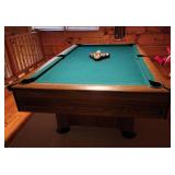 EUROSLATE KASSON POOL TABLE 51W X 31H X 90D ,