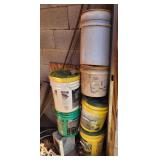 Assorted buckets lot of 6
