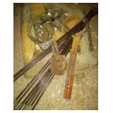 Everything in pic included - pulley wheel, bar