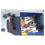 Misc lot including master locks with keys, rulers