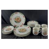 International tableworks stoneware set. Gardening