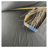 Box of floral stands