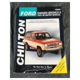 CHILTON FORD RANGER BRONCO 1983-90 REPAIR MANUAL
