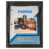 FORD I&T SHOP SERVICE MANUALS