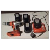 Black & Decker Fire Storm FX1800D with charger