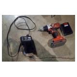 Black & Decker 20 V LDX120 with extra battery and