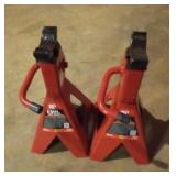 Big Red 3 ton S.U.V. Jack stand set of 2