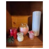 Candles lot of 5