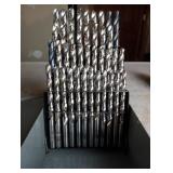 Set of new drill bits. Missing 1