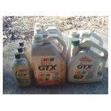 Castrol GTX 10W-40, 5W-30 and 10W-30 oil. Partial