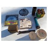 Saw blades, aluminum cutting fluid and more....