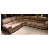 ENGLAND LAZYBOY SECTION SOFA BED ON ONE END